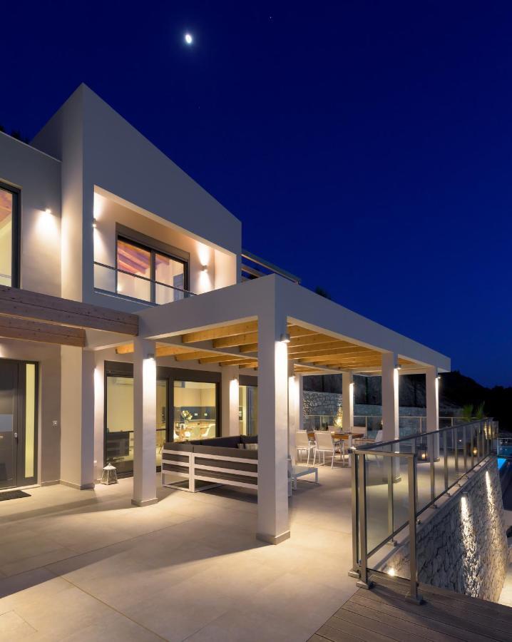 Kathisma Bay Villas - Luxury Villas - Villa Helios Kalamítsi Exterior foto